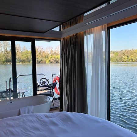 L'Escale Royale Saint-Martin-La-Garenne Port Ilon - Seine - Giverny Exteriör bild