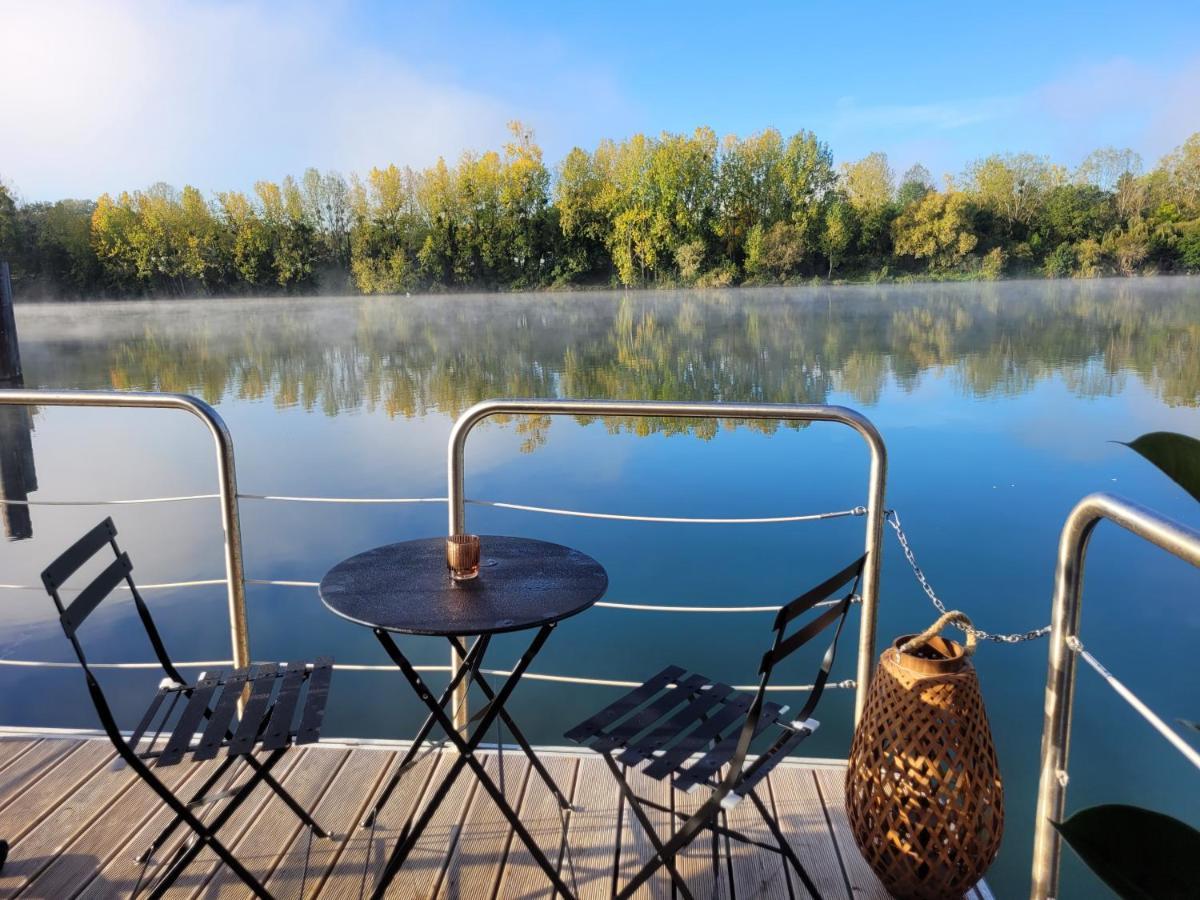 L'Escale Royale Saint-Martin-La-Garenne Port Ilon - Seine - Giverny Exteriör bild