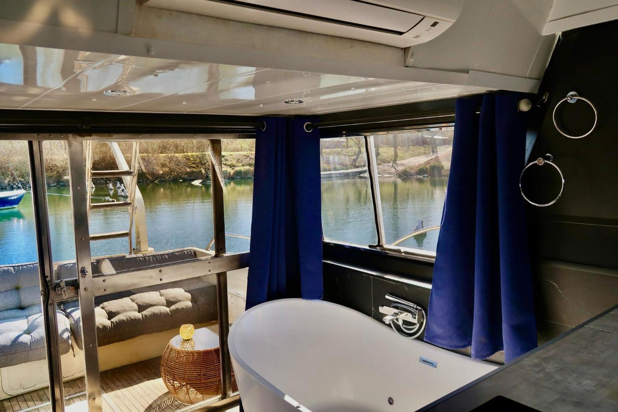 L'Escale Royale Saint-Martin-La-Garenne Port Ilon - Seine - Giverny Exteriör bild